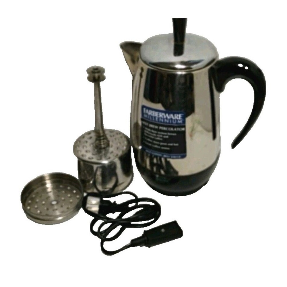 Farberware Millennium Superfast Electric Percolator 2-8 Cup FCP280 - Picture 2 of 12